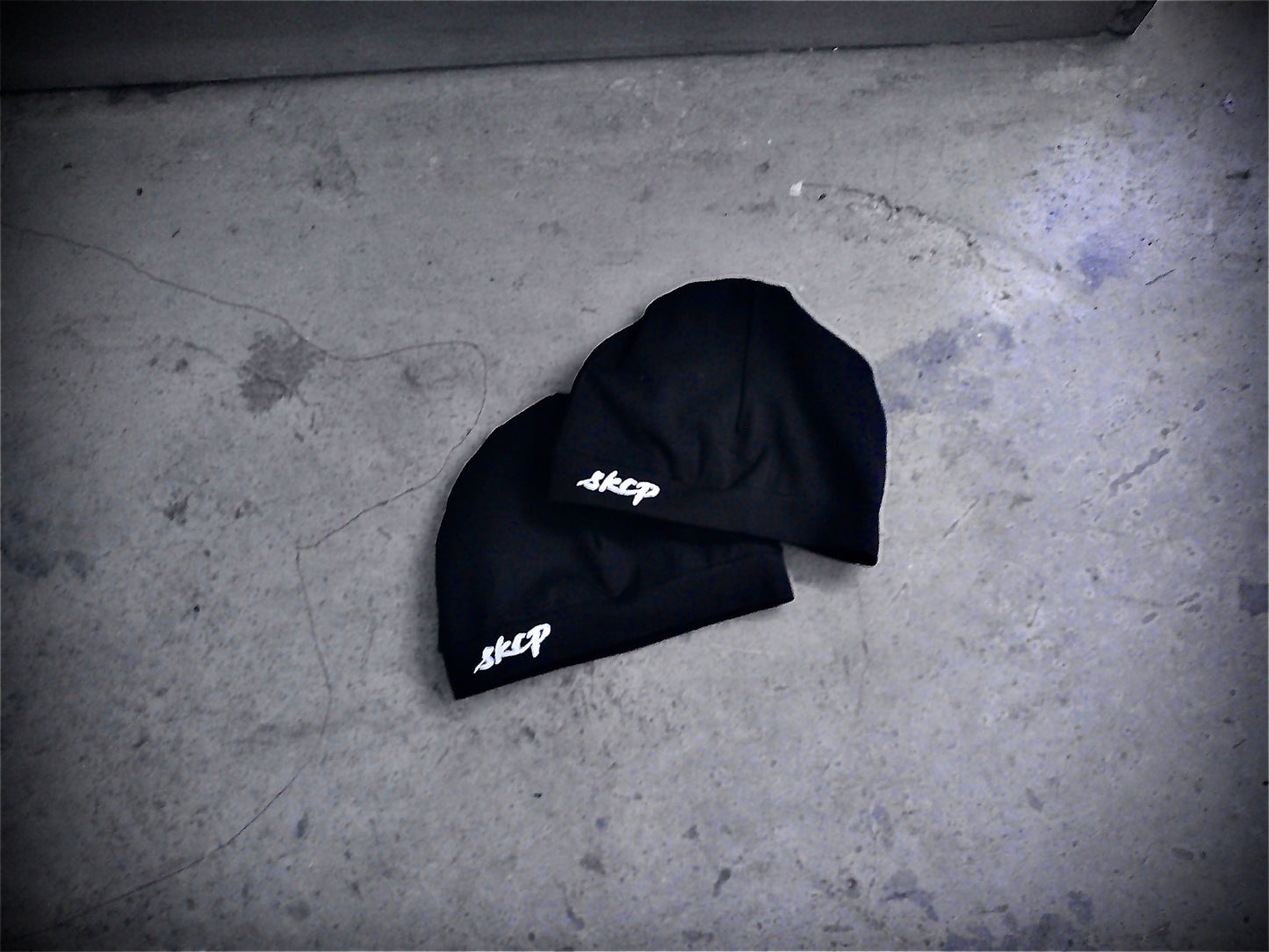 Satin-lined Skull Cap - Black