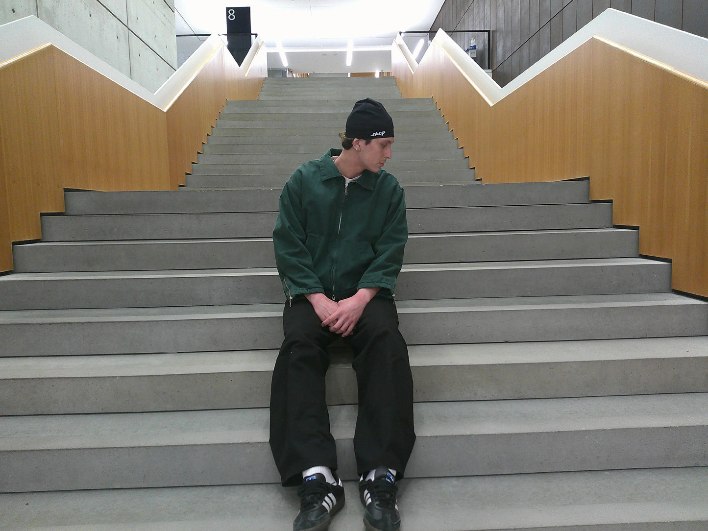 Satin-Lined Skull Cap - Black SKCP