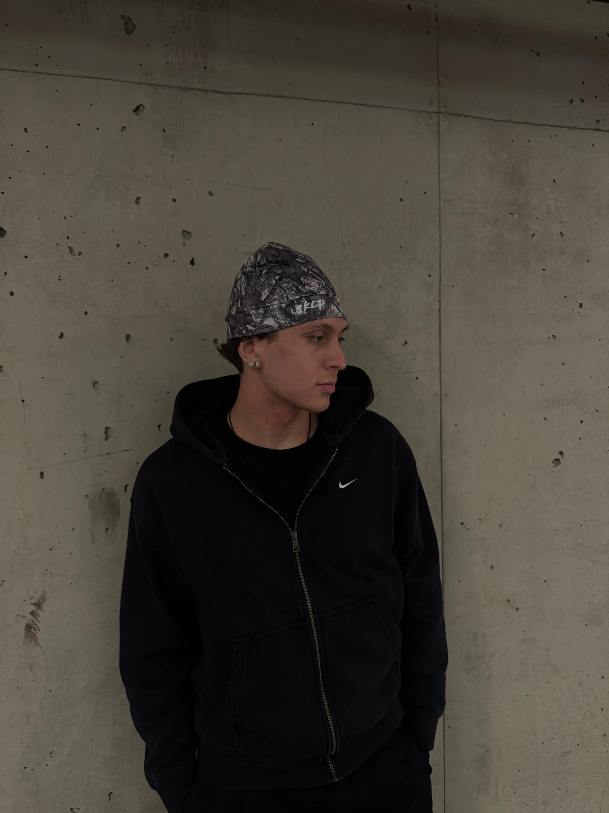 Satin-Lined Skull Cap - Camo SKCP