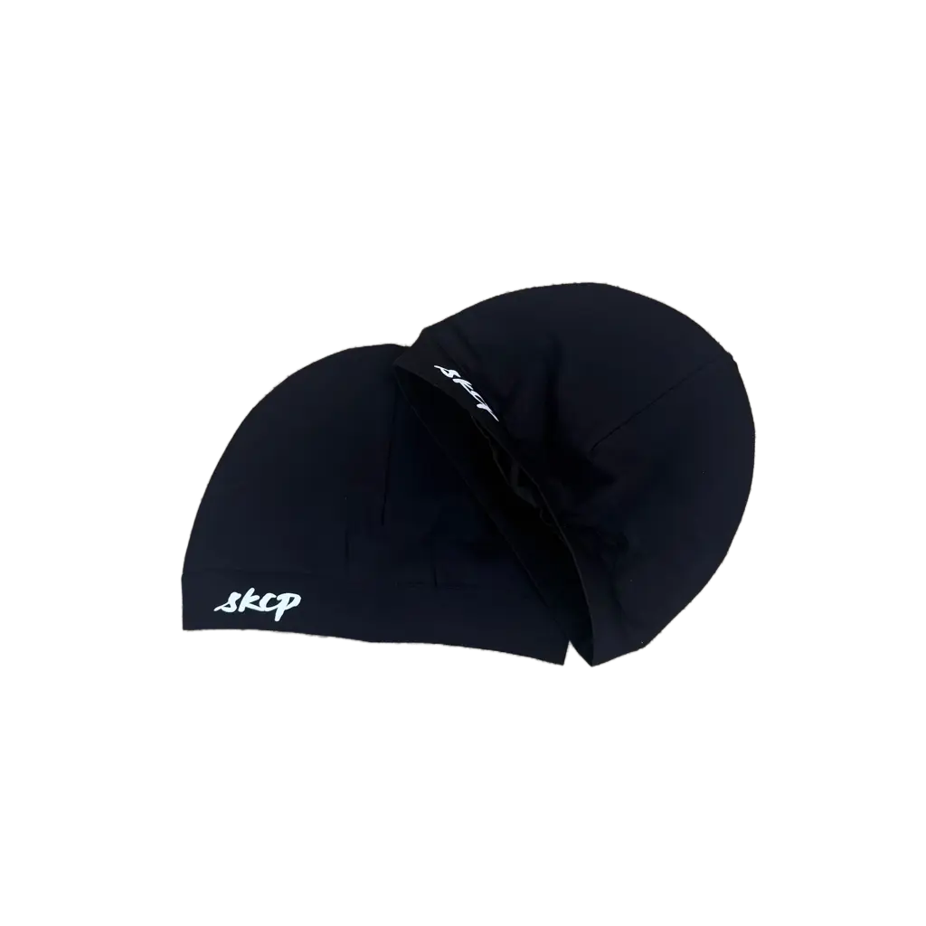Satin-Lined Skull Cap - Black SKCP
